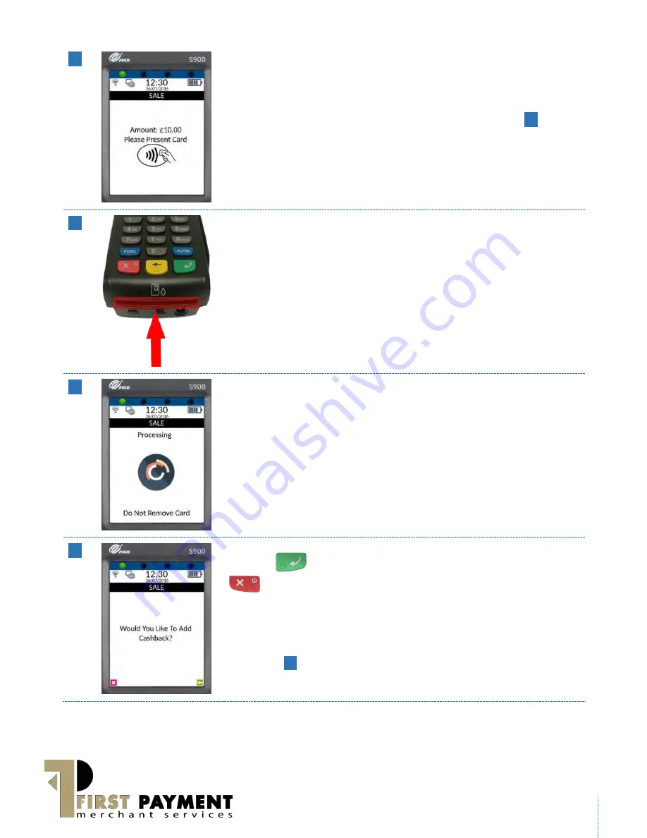 PAX S900 User Manual Download Page 21