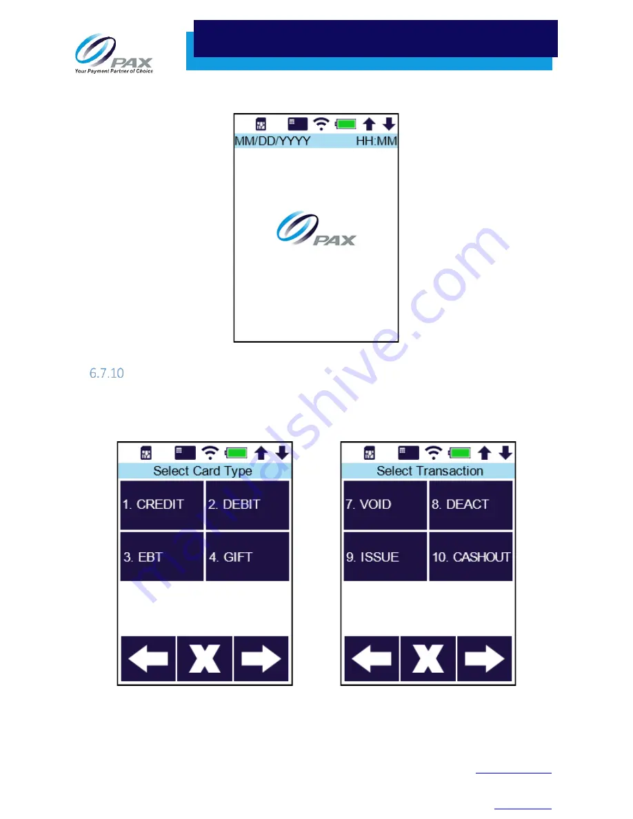 PAX S920 Скачать руководство пользователя страница 156