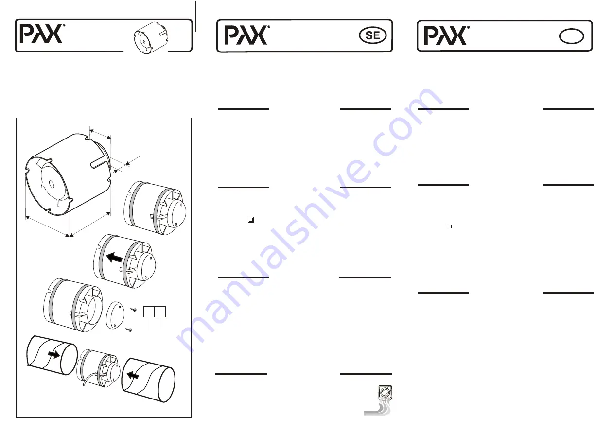 PAX VIADUCT 100+ Installation Instructions Download Page 1