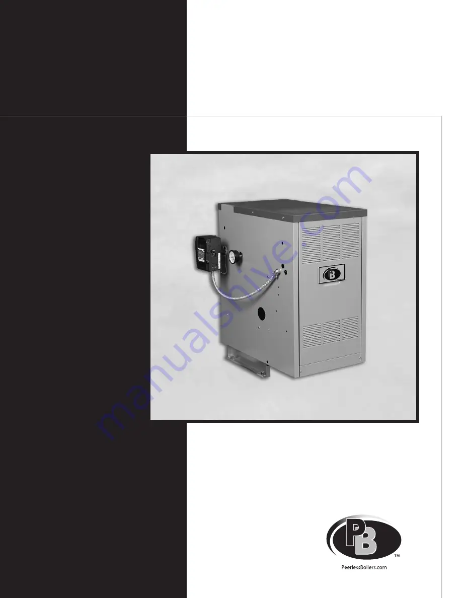 PB DE-03 Installation, Operation & Maintenance Manual Download Page 1