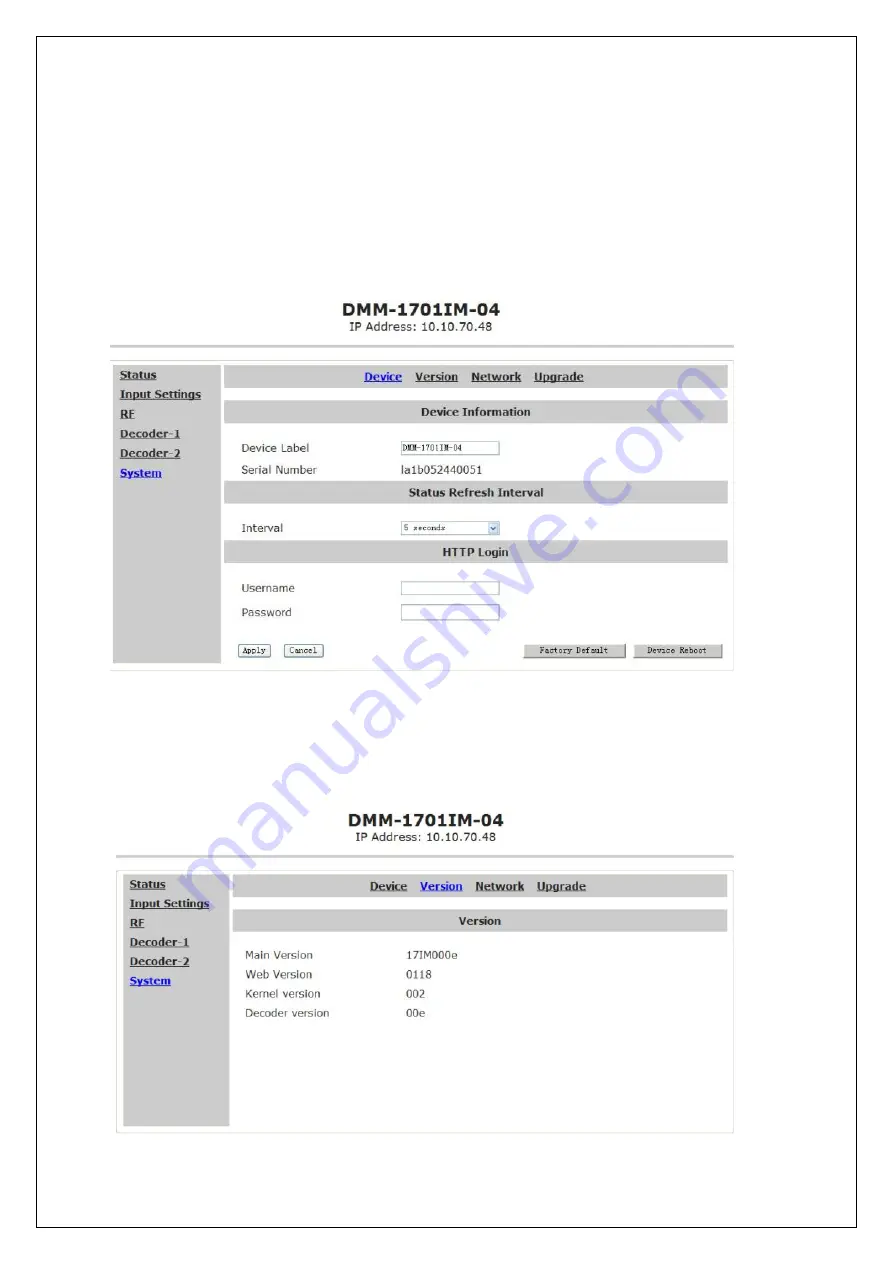 PBI DMM-1701IM User Manual Download Page 20