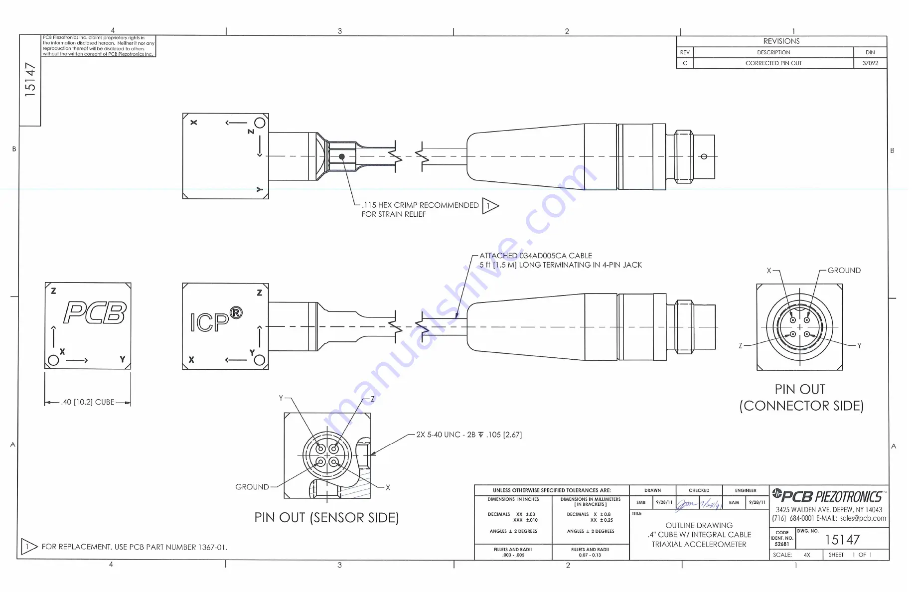 PCB Piezotronics 356B11 Скачать руководство пользователя страница 14