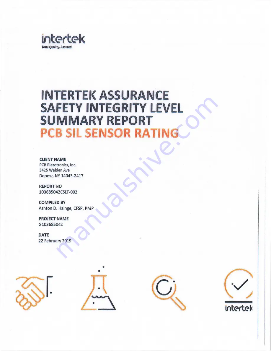 PCB Piezotronics IMI SENSORS M622B01 Installation And Operating Manual Download Page 21