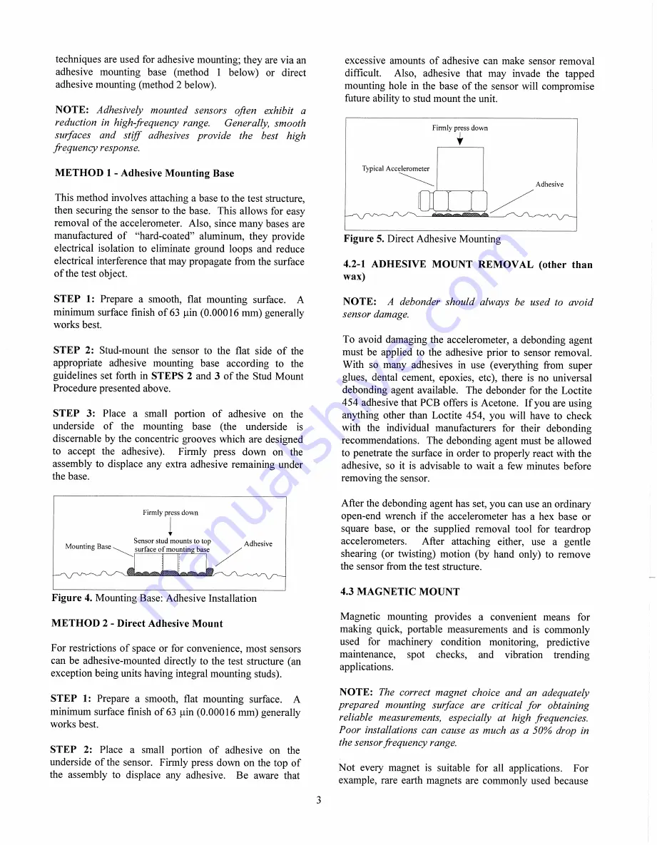 PCB Piezotronics M320C53 Installation And Operating Manual Download Page 8