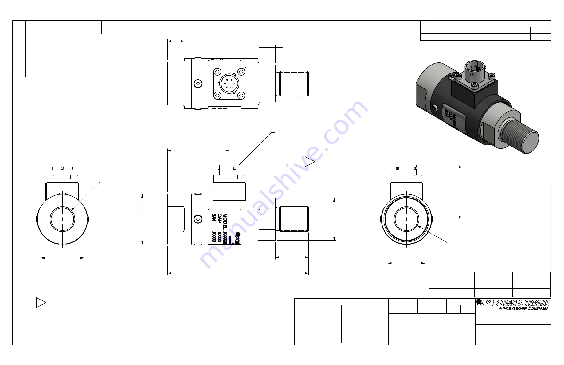 PCB Load&Torque 1380-02A Installation And Operating Manual Download Page 12