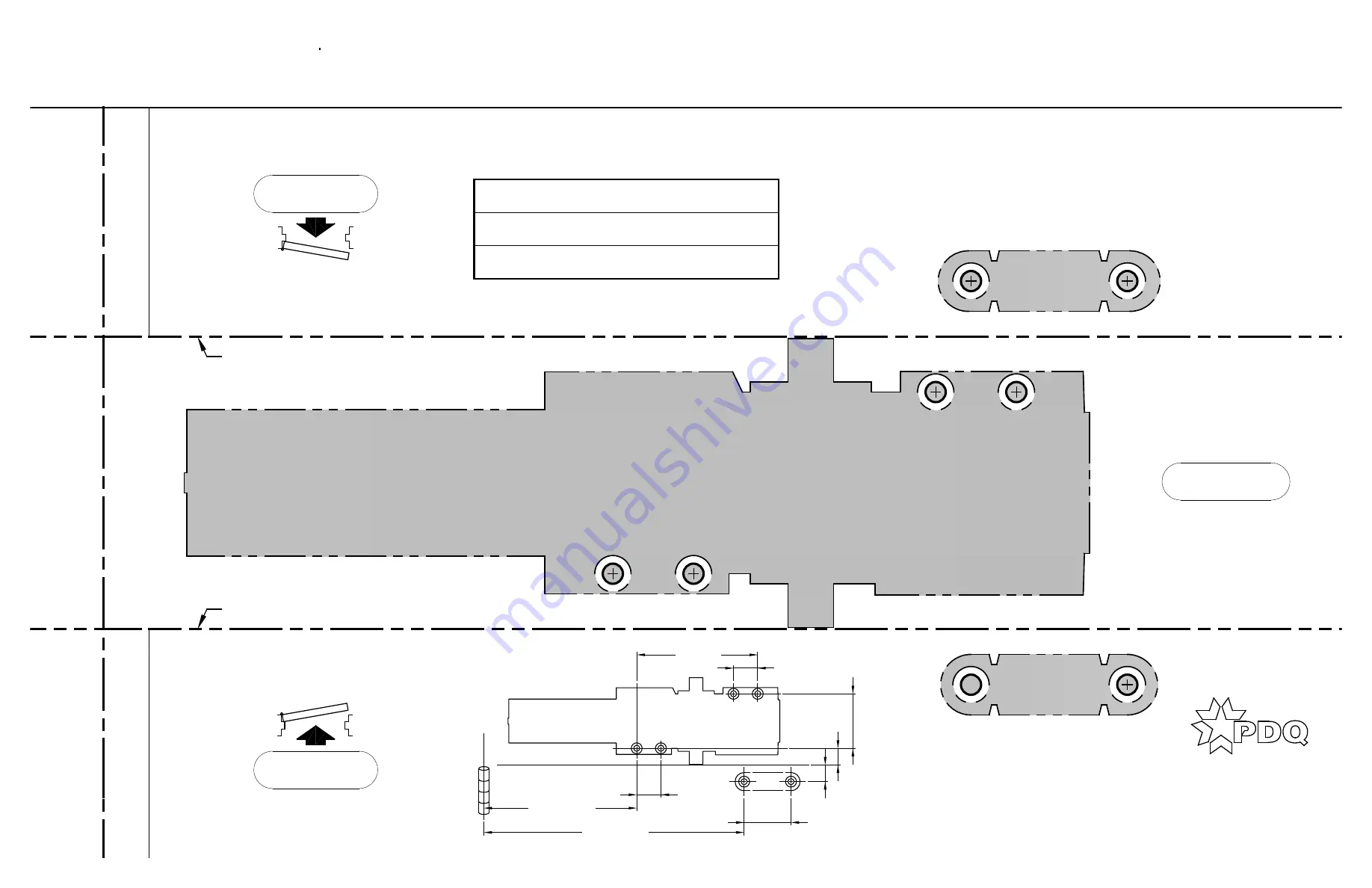 PDQ 7101 Instruction Sheet Download Page 1