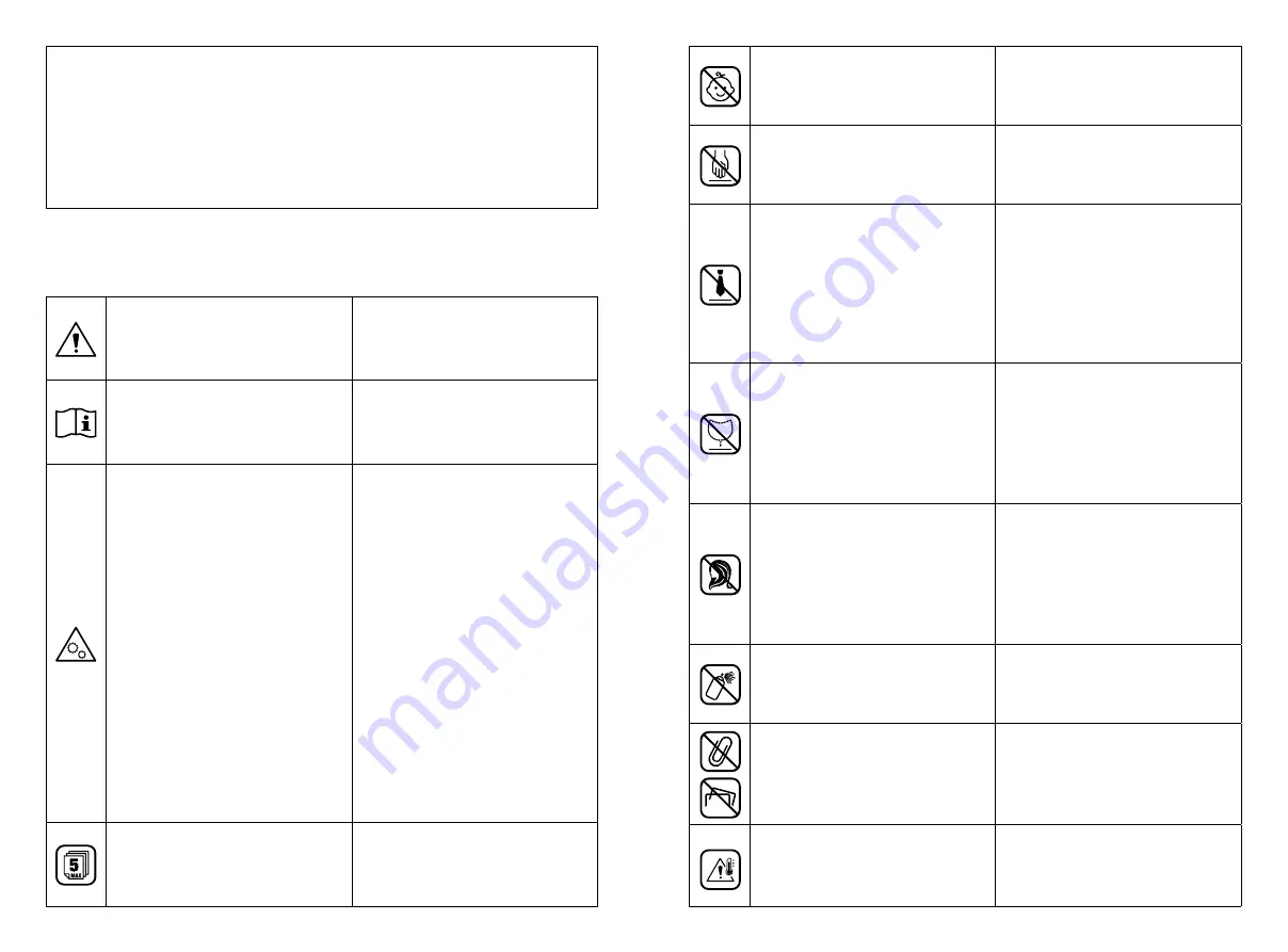 Peach 510650 Operating Instructions Manual Download Page 3