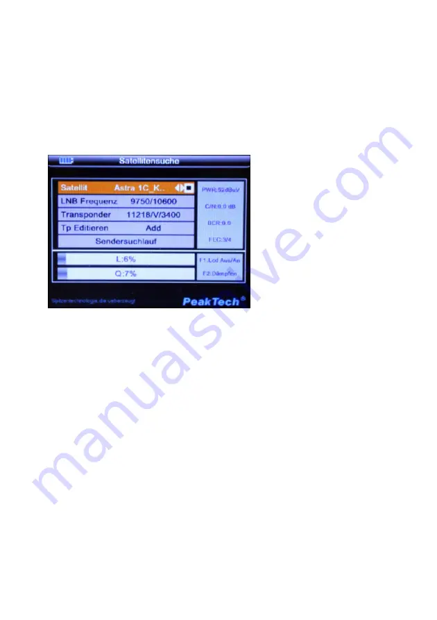 PeakTech 9010 Operation Manual Download Page 9