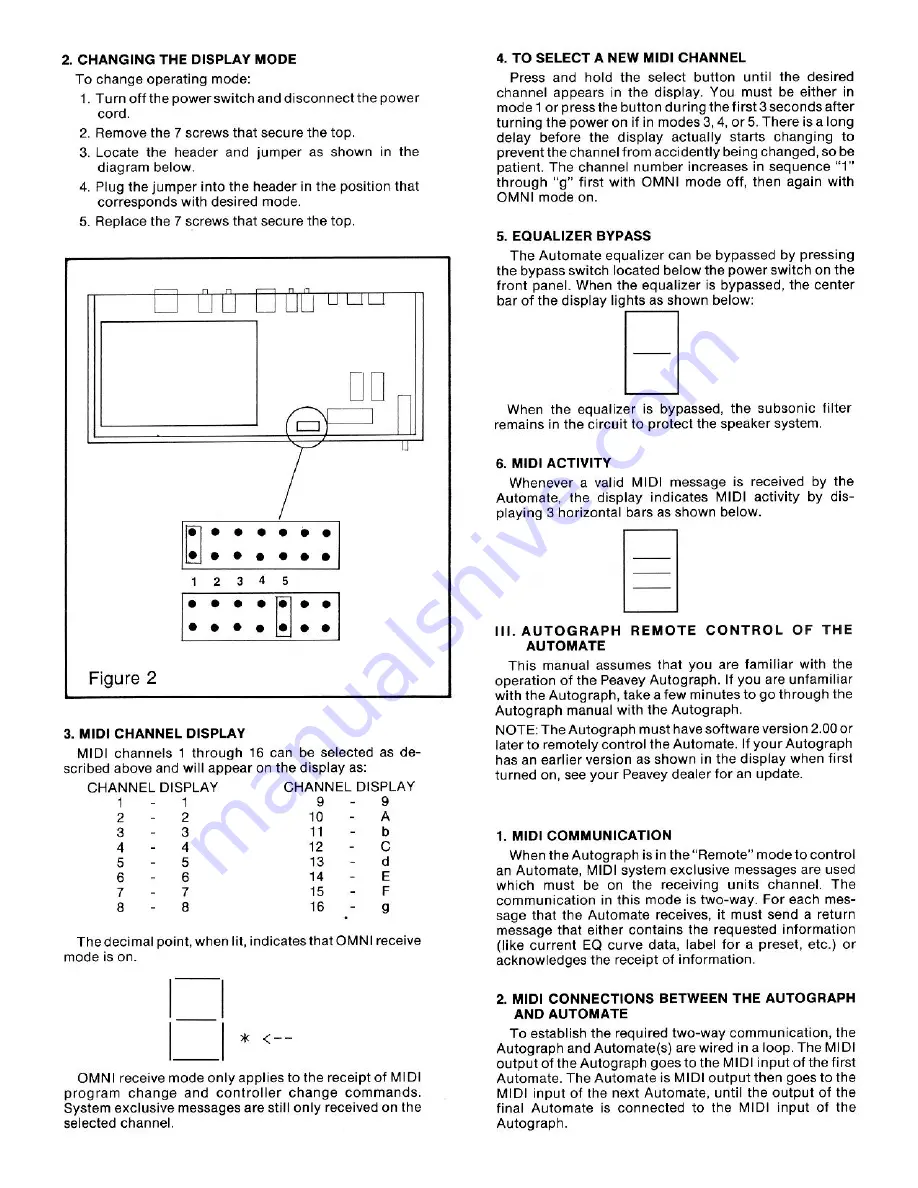 Peavey Automate User Manual Download Page 3