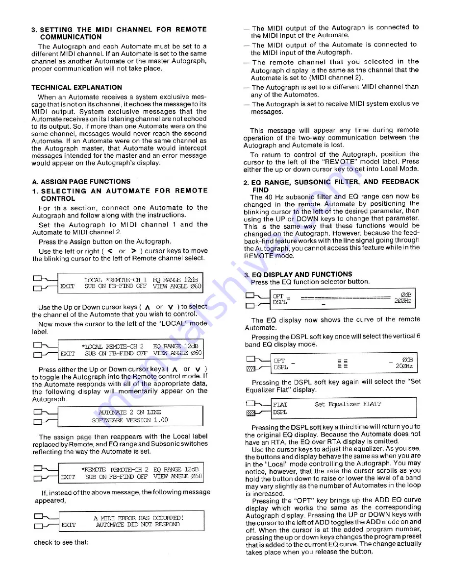 Peavey Automate User Manual Download Page 5