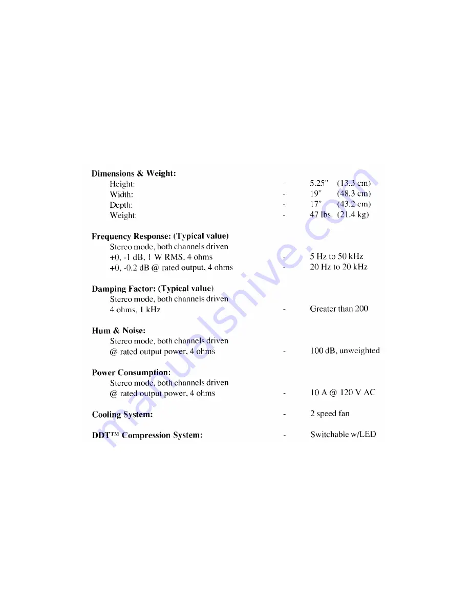 Peavey CS 800X Operating Manual Download Page 14