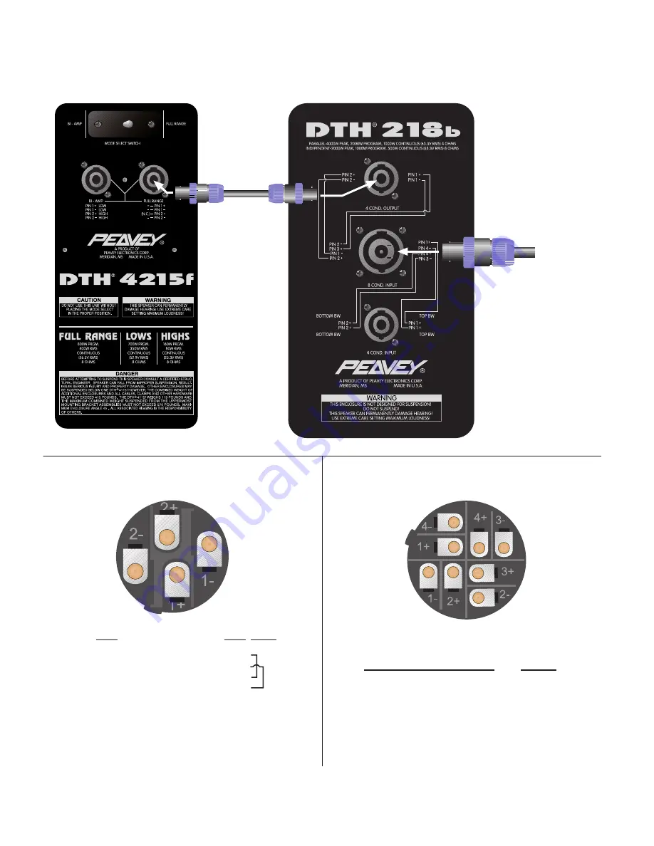 Peavey DTH 4215f Specifications Download Page 9