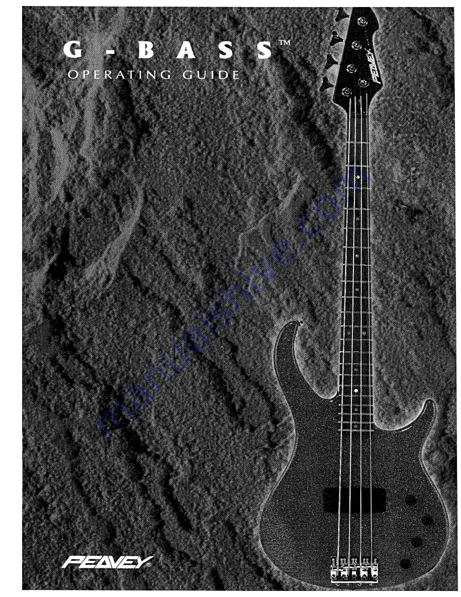 Peavey G - BASS Operating Manual Download Page 1