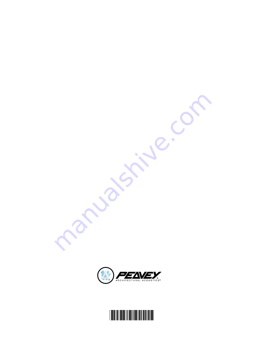 Peavey ILS 1594 Specifications Download Page 16