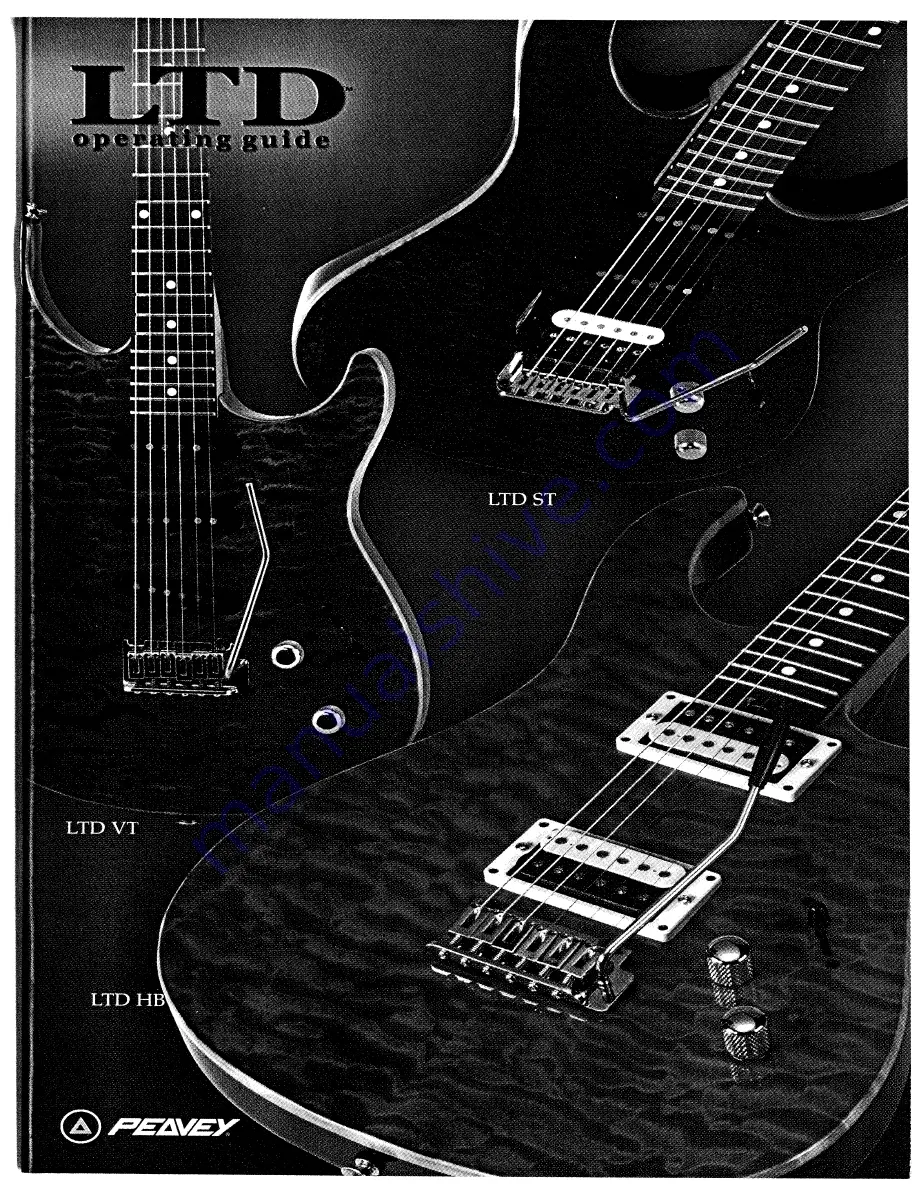 Peavey Limited Series Operating Manual Download Page 1