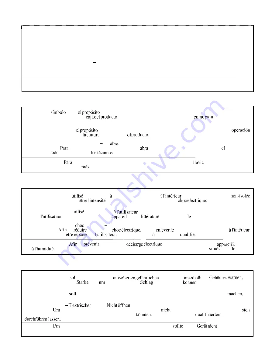 Peavey PV 2000 Operating Manual Download Page 2