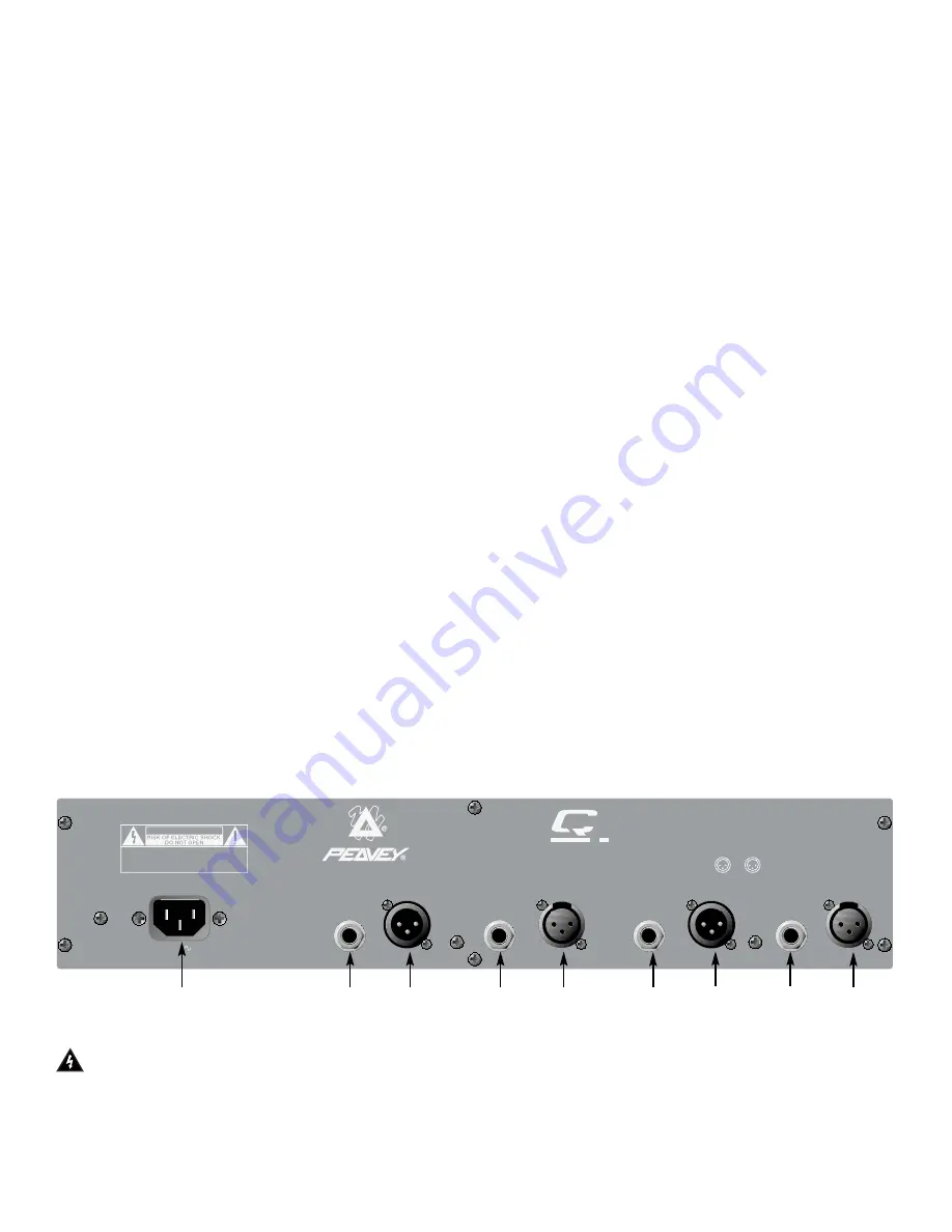 Peavey Q215B Operating Manual Download Page 11