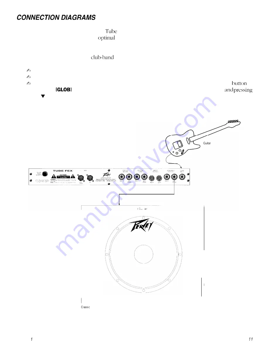 Peavey Tube Fex None Скачать руководство пользователя страница 10