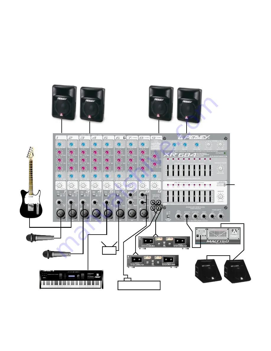 Peavey XR 684 User Manual Download Page 11