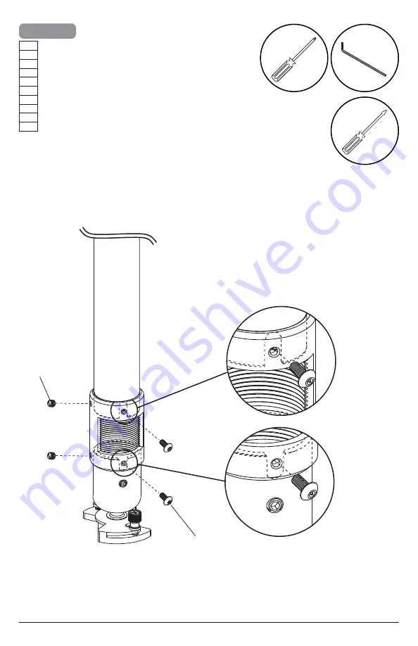 peerless-AV ACC850 Manual Download Page 7