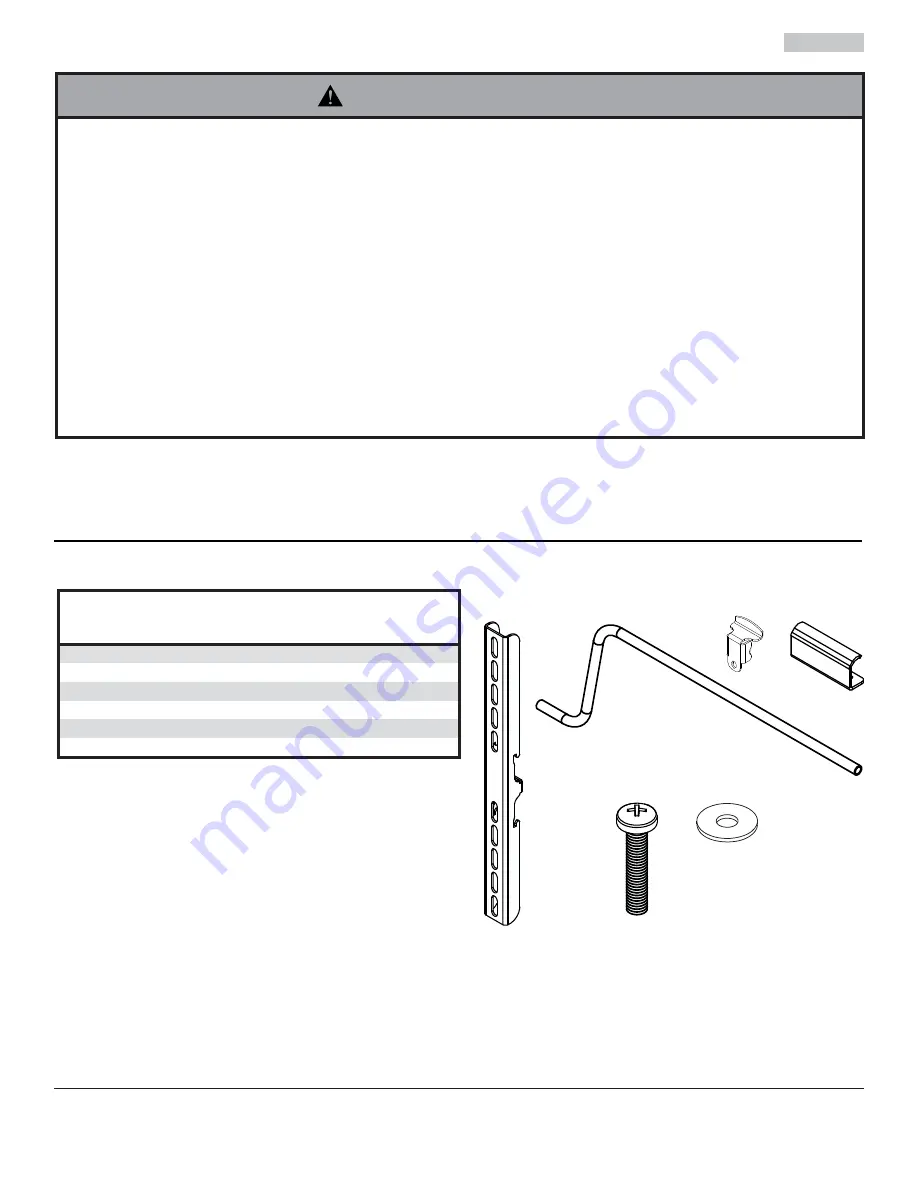 peerless-AV ACCXT100 Installation And Assembly Manual Download Page 10