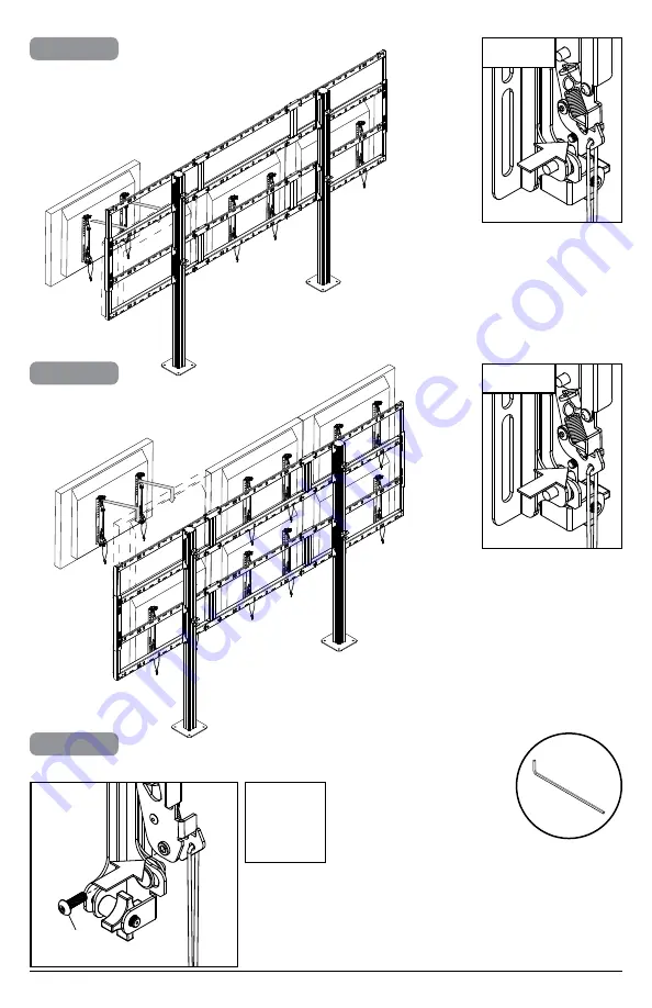 peerless-AV DS-S555-3X2 Manual Download Page 15