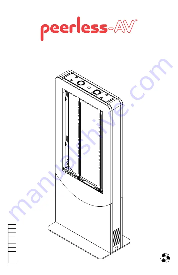 peerless-AV KIPC2540-EUK Manual Download Page 1