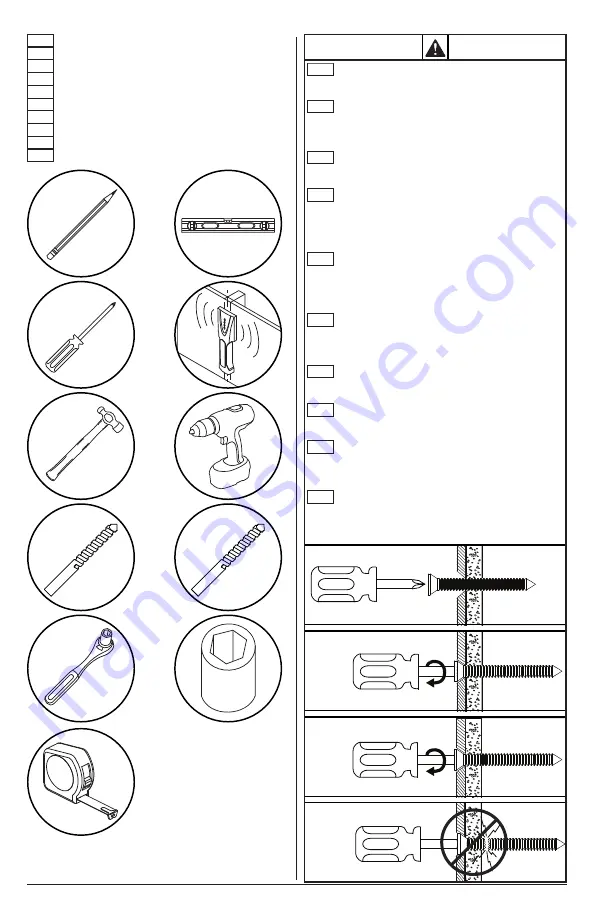 peerless-AV NEC PD04VW MFS 46 55 Скачать руководство пользователя страница 5