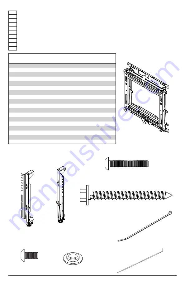 peerless-AV NEC PD04VW MFS 46 55 Скачать руководство пользователя страница 6