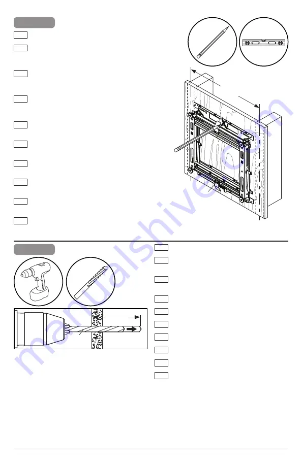 peerless-AV NEC PD04VW MFS 46 55 Скачать руководство пользователя страница 12