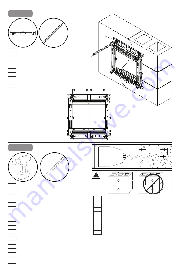 peerless-AV NEC PD04VW MFS 46 55 Скачать руководство пользователя страница 22