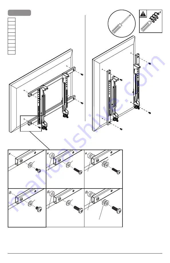 peerless-AV NEC PD04VW MFS 46 55 Скачать руководство пользователя страница 28