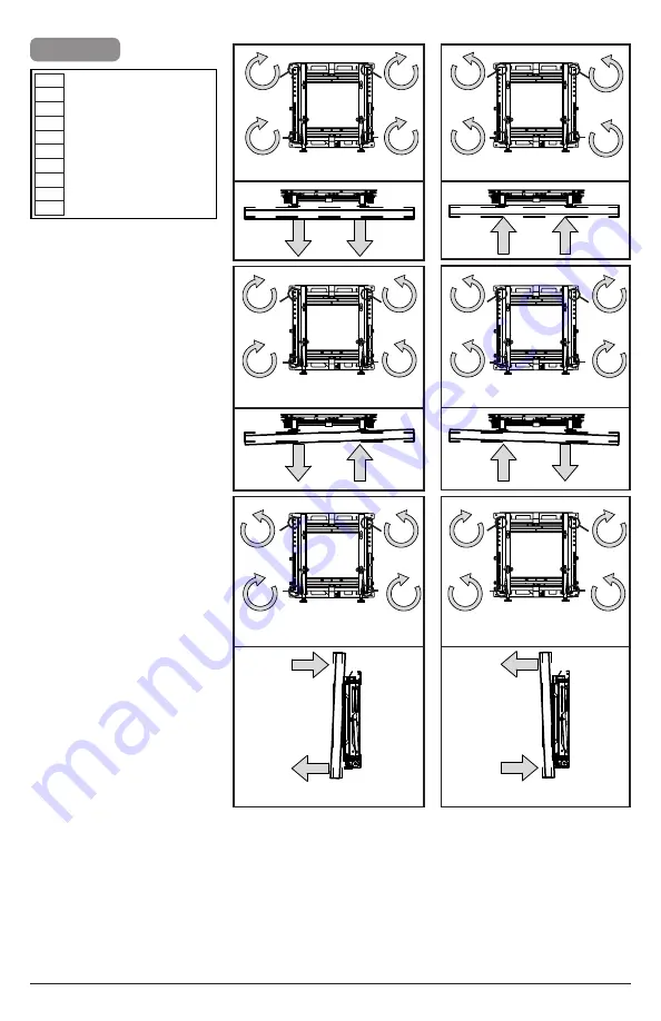 peerless-AV NEC PD04VW MFS 46 55 Manual Download Page 32