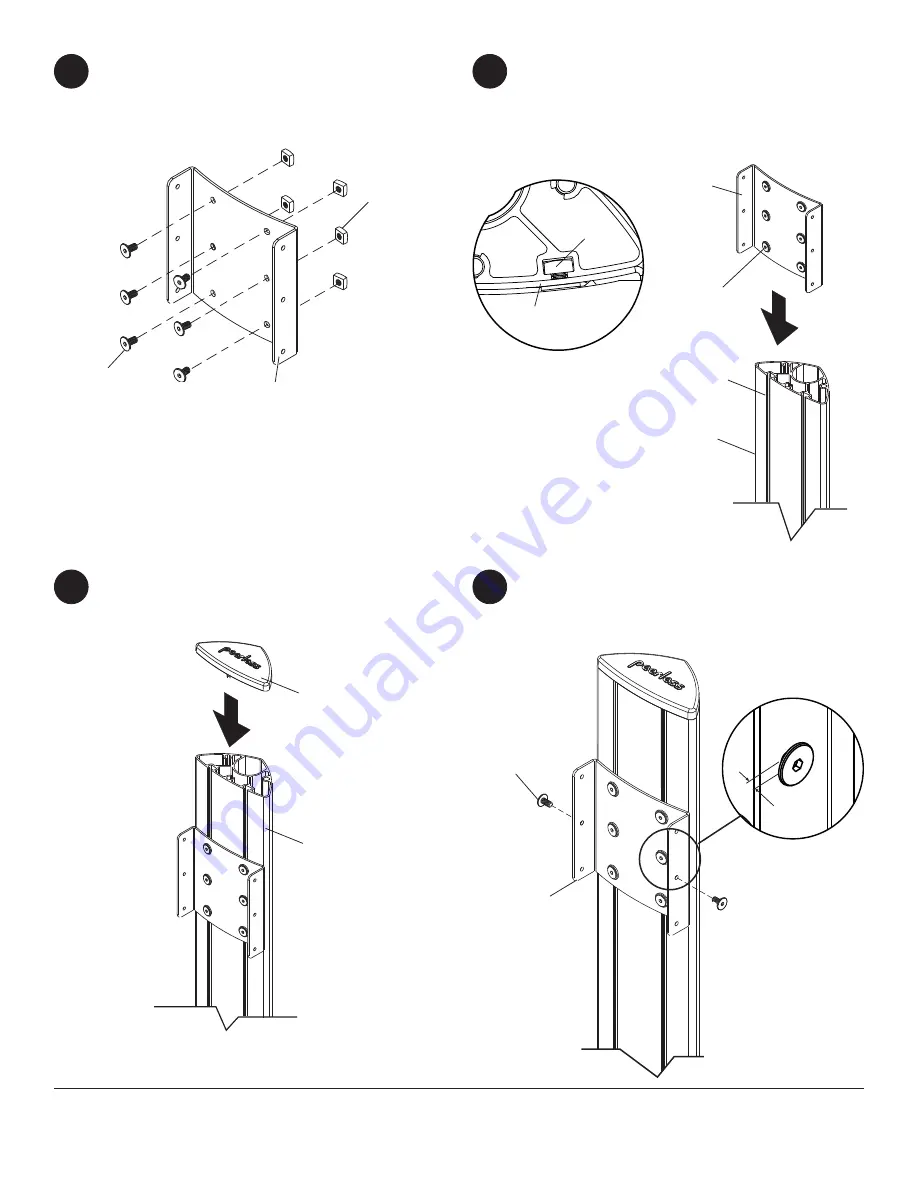 peerless-AV SS560G Installation And Assembly Manual Download Page 9