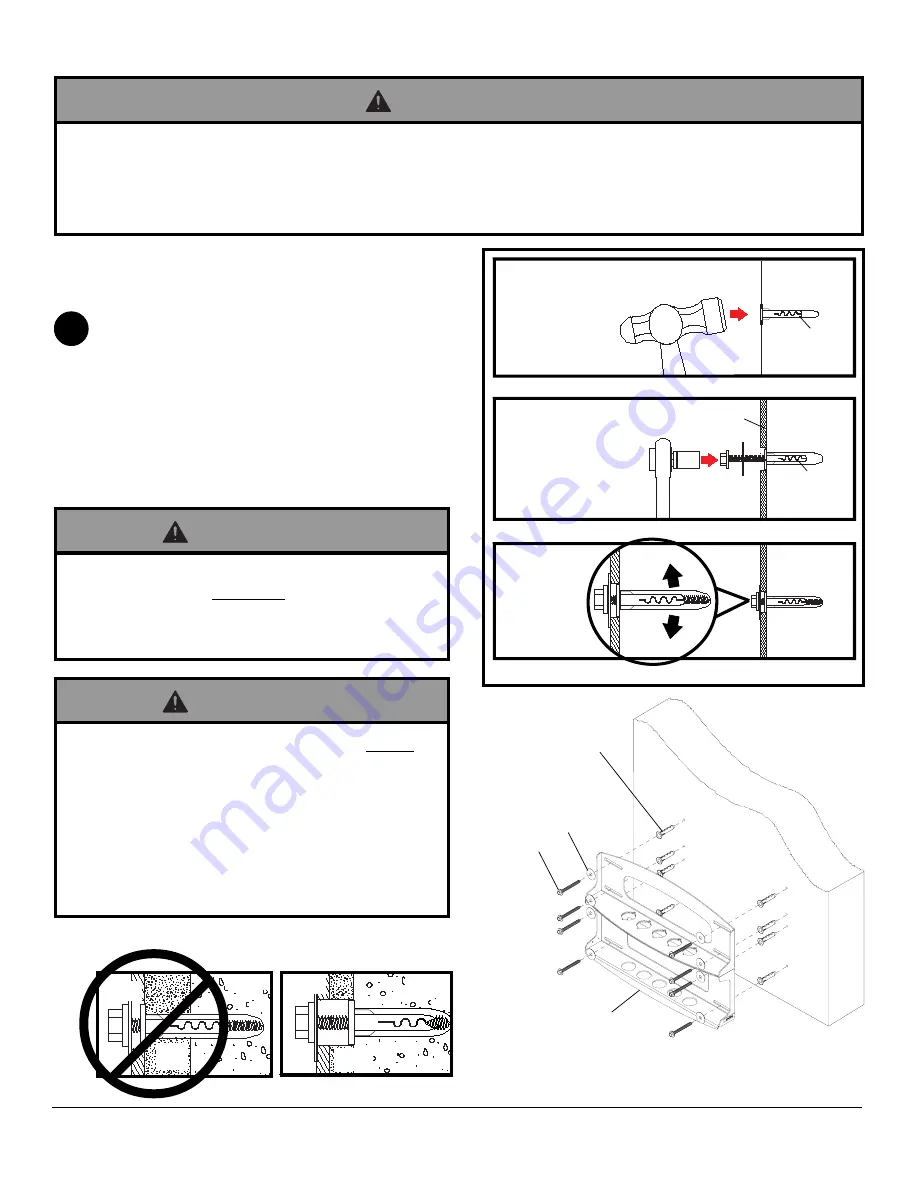 PEERLESS Mounts PLAV70- UNLP-GS Installation And Assembly Manual Download Page 7