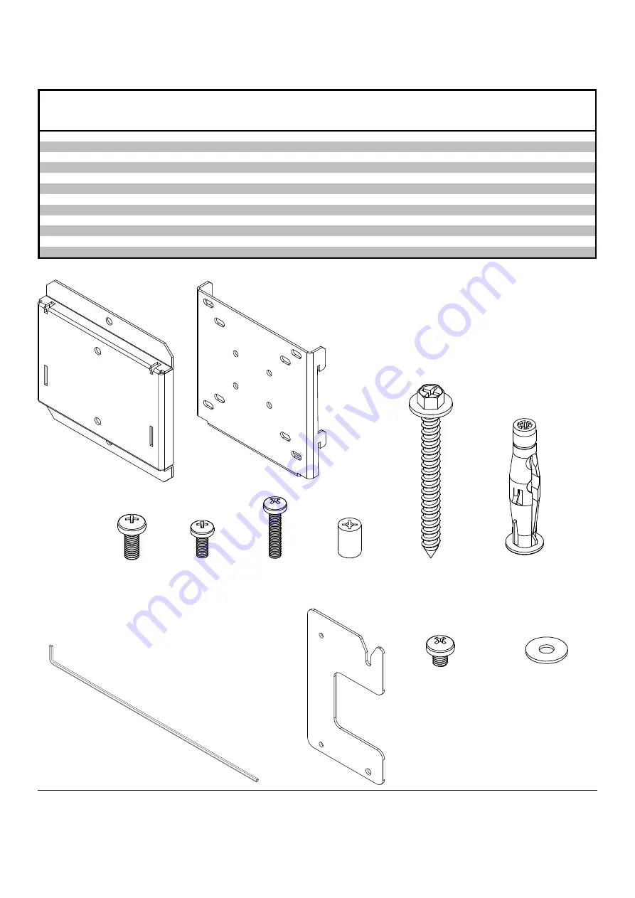 PEERLESS Mounts SmartMount SF630 Installation And Assembly Manual Download Page 3