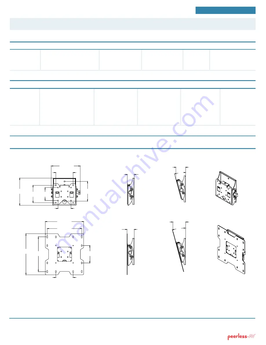 PEERLESS Smartmount ST632 Manual Download Page 2