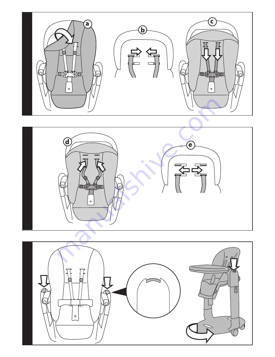 Peg-Perego tatamia Instructions For Use Manual Download Page 3