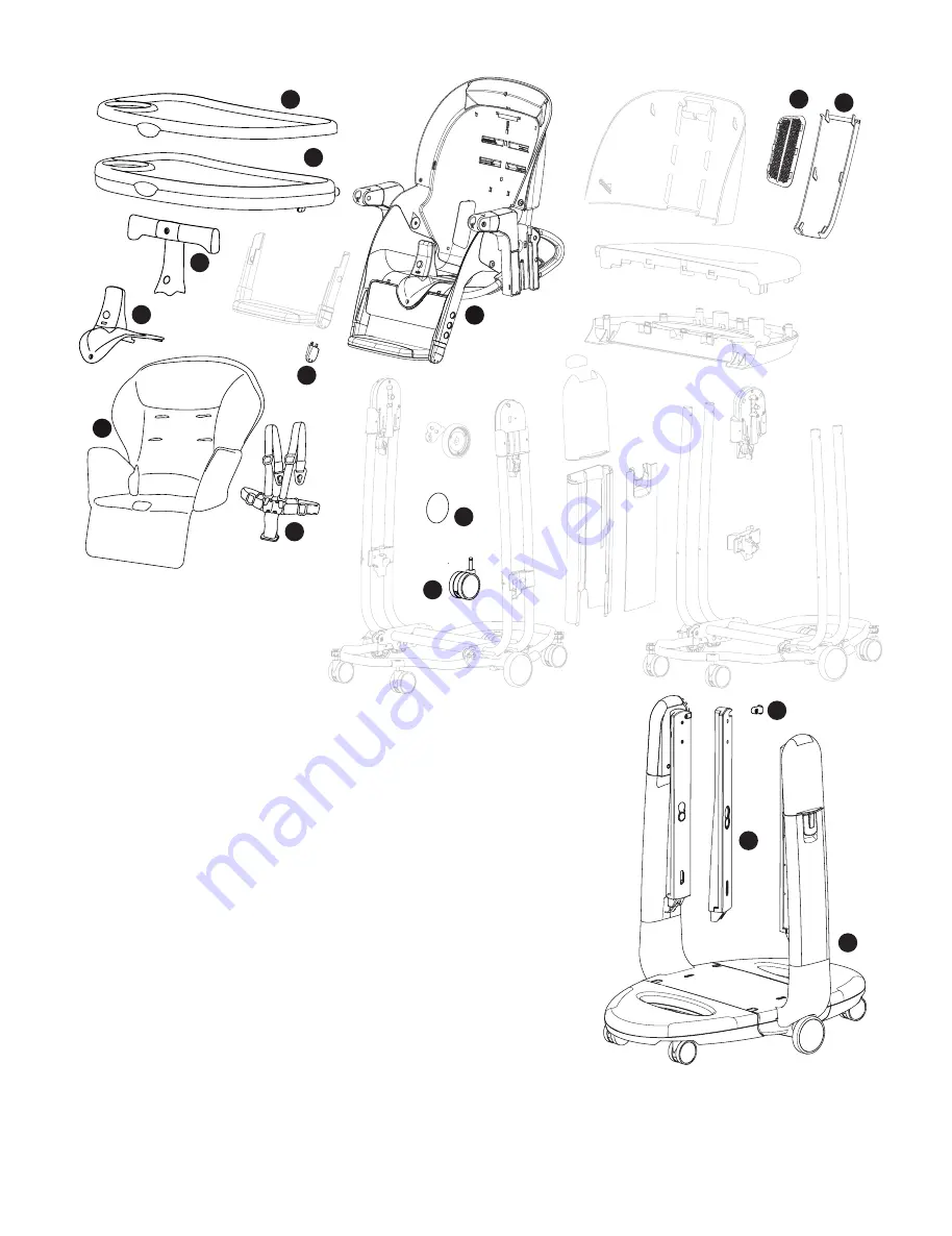 Peg-Perego tatamia Instructions For Use Manual Download Page 9