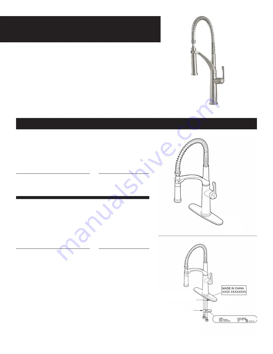 PELHAM & WHITE PWW231-B Manual Download Page 3