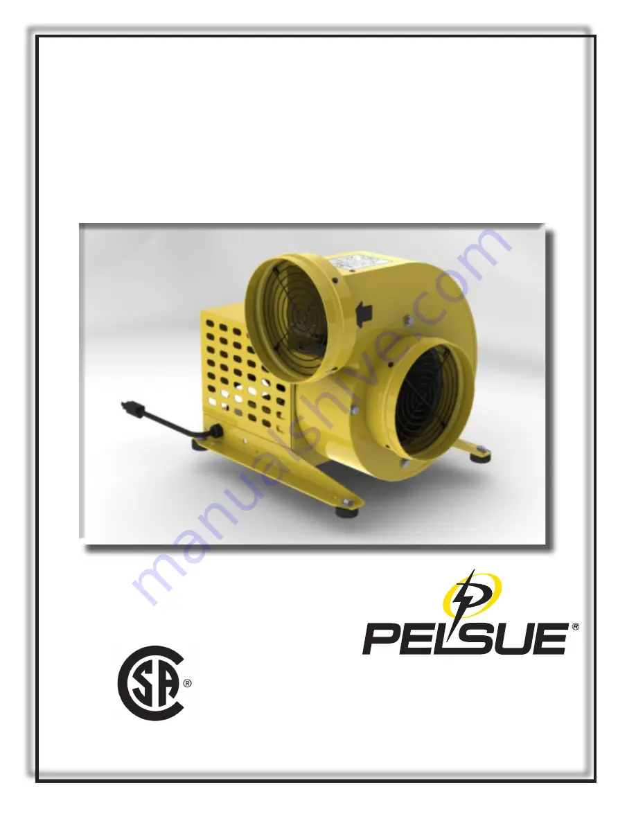 Pelsue 1000 Product Manual Download Page 1