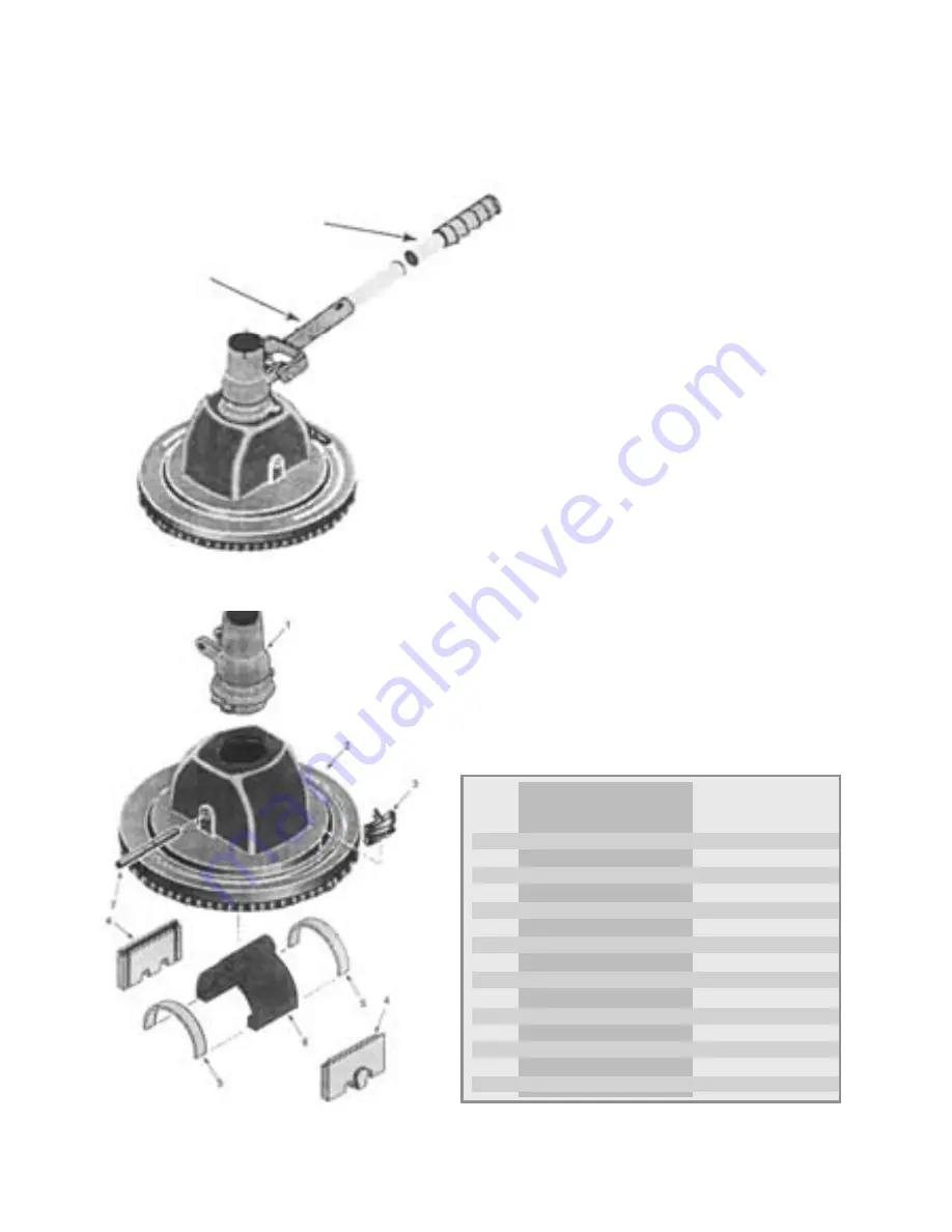 Pentair Pool Products GW8000 LIL SCHARK Installation And Operating Instructions Manual Download Page 16