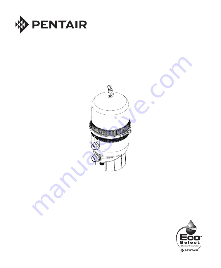 Pentair 160301 Скачать руководство пользователя страница 1