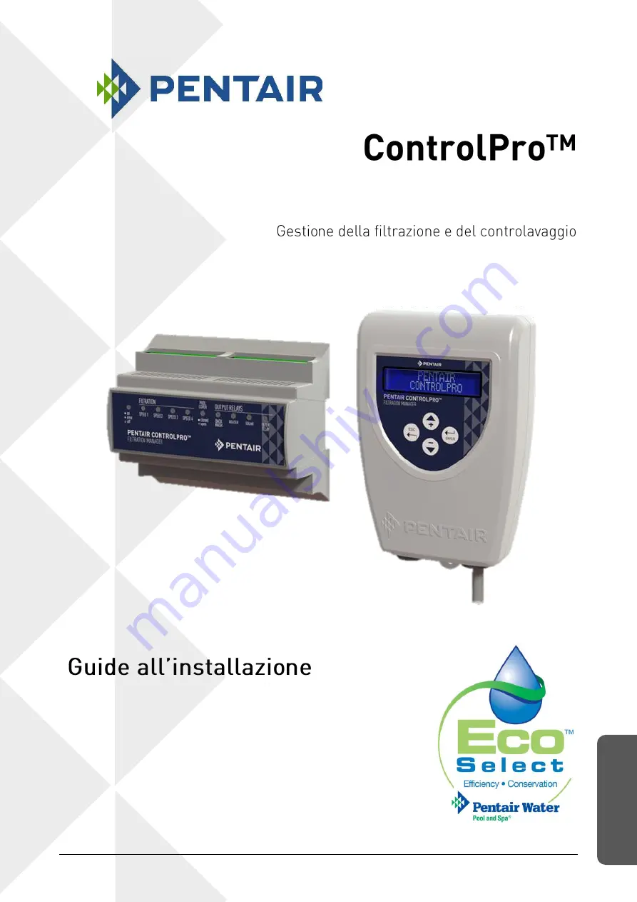 Pentair ControlPro CPRO-1010 Скачать руководство пользователя страница 91