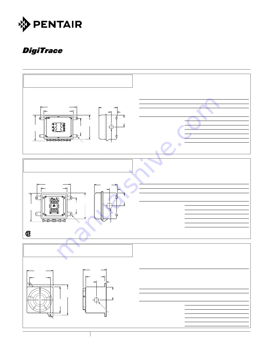 Pentair DigiTrace E104 Installation Instructions Download Page 1