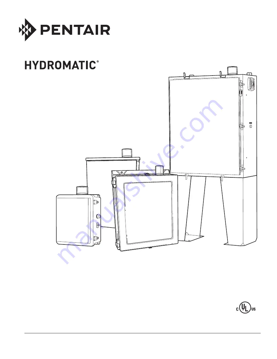 Pentair Hydromatic NOVUS 3000 Series Installation And Service Manual Download Page 1