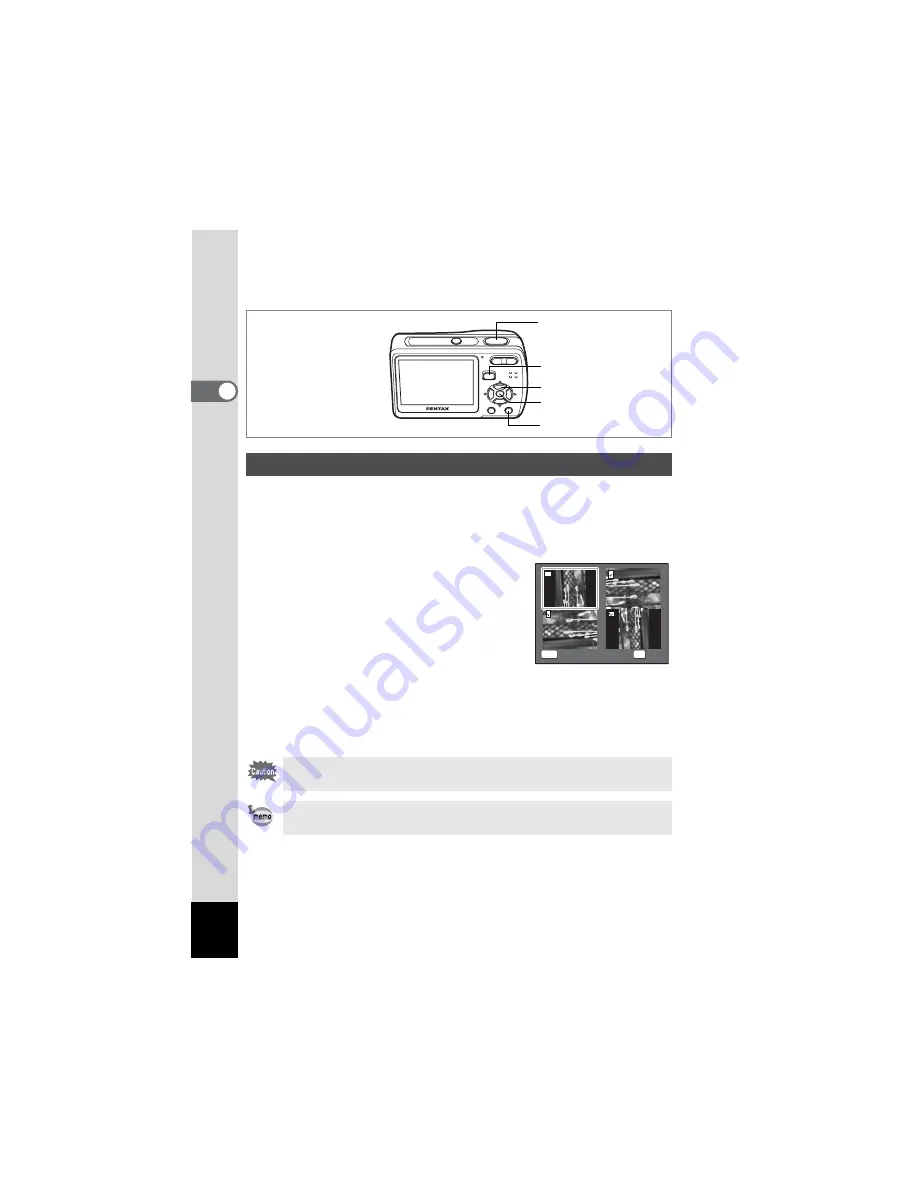 Pentax 17216 - Optio E50 Digital Camera Operating Manual Download Page 36