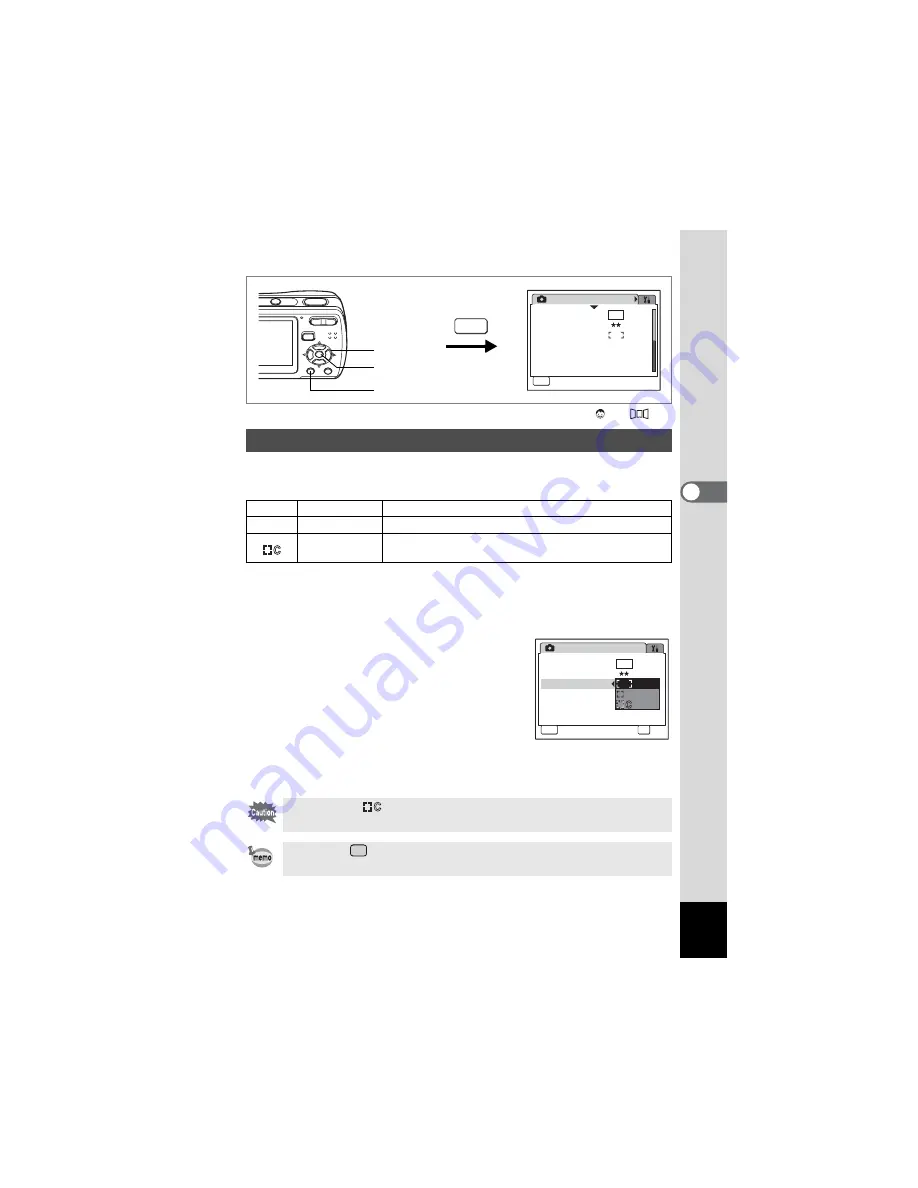 Pentax 17216 - Optio E50 Digital Camera Operating Manual Download Page 71