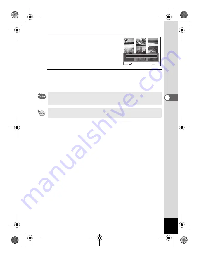 Pentax 17472 - Optio E70 Digital Camera Operating Manual Download Page 125