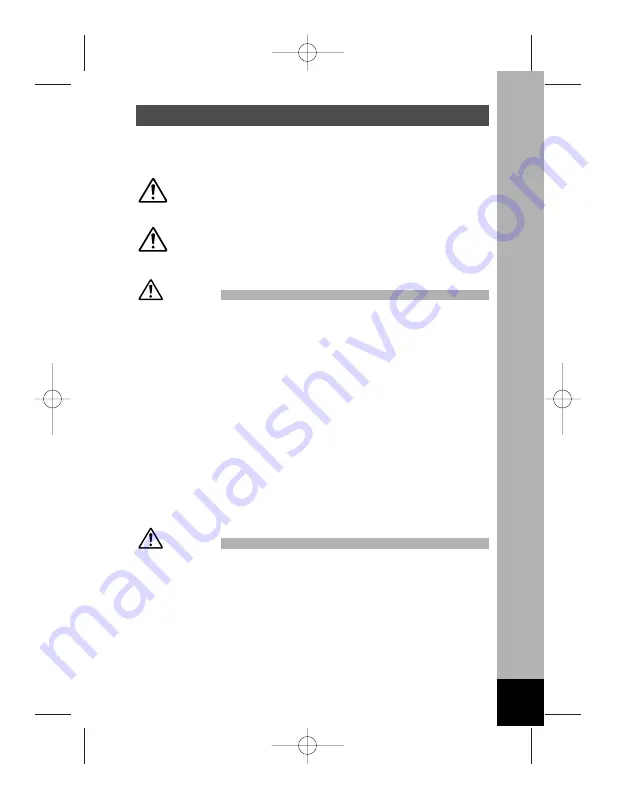 Pentax 18173 - Optio 550 Digital Camera Operating Manual Download Page 3